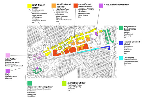 Walthamstow, England Master Plan with the Prince's Foundation
